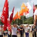 米川地区市民運動会に参加しました 米川地区市民運動会に参加しました