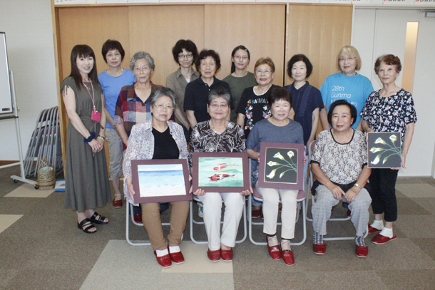 和紙ちぎり絵教室が開催?