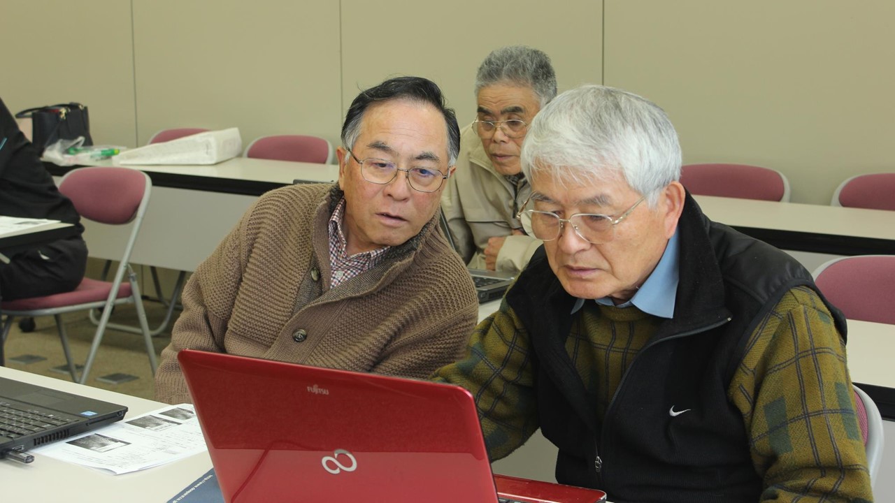 ?米川パソコン教室（年賀はがき作成編）開催しました