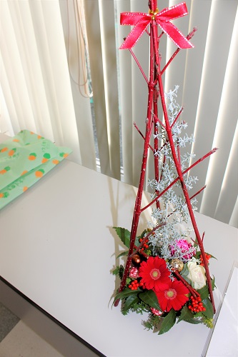 ?クリスマス＆お正月　フラワーアレンジメント教室?